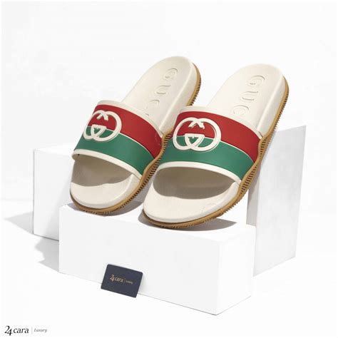 dép gucci slide|Gucci g interlocking sandals.